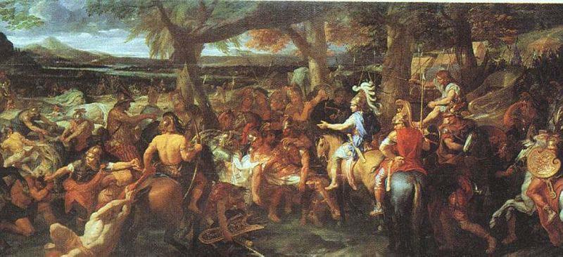 Charles le Brun Alexander and Porus china oil painting image